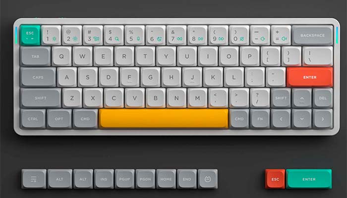 Купить Игровые клавиатуры клавиатуру NuPhy Air60 V2 Moss
